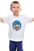 Заказать детскую футболку в Москве. Детская футболка классическая унисекс Кот пилот от fanart - готовые дизайны и нанесение принтов.