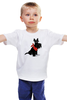 Заказать детскую футболку в Москве. Детская футболка классическая унисекс Собачка от ПРИНТЫ ПЕЧАТЬ  - готовые дизайны и нанесение принтов.