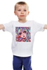 Заказать детскую футболку в Москве. Детская футболка классическая унисекс девочка от solntse - готовые дизайны и нанесение принтов.