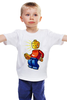 Заказать детскую футболку в Москве. Детская футболка классическая унисекс Лего (Lego) от trugift - готовые дизайны и нанесение принтов.