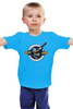 Заказать детскую футболку в Москве. Детская футболка классическая унисекс Бейсболист от Leichenwagen - готовые дизайны и нанесение принтов.