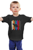 Заказать детскую футболку в Москве. Детская футболка классическая унисекс Крыса от skynatural - готовые дизайны и нанесение принтов.