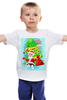 Заказать детскую футболку в Москве. Детская футболка классическая унисекс с новым годом от Анна Меденцева - готовые дизайны и нанесение принтов.