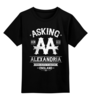Заказать детскую футболку в Москве. Детская футболка классическая унисекс Asking Alexandria  от geekbox - готовые дизайны и нанесение принтов.