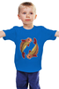 Заказать детскую футболку в Москве. Детская футболка классическая унисекс Рыбы - Pisces от trend - готовые дизайны и нанесение принтов.