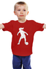 Заказать детскую футболку в Москве. Детская футболка классическая унисекс Футболистка от Алексей Большаков - готовые дизайны и нанесение принтов.