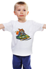 Заказать детскую футболку в Москве. Детская футболка классическая унисекс Катание на Снегоходе от Виктор Гришин - готовые дизайны и нанесение принтов.