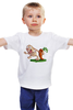 Заказать детскую футболку в Москве. Детская футболка классическая унисекс Злая морковка от ПРИНТЫ ПЕЧАТЬ  - готовые дизайны и нанесение принтов.
