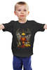 Заказать детскую футболку в Москве. Детская футболка классическая унисекс true detective  от rancid - готовые дизайны и нанесение принтов.