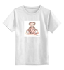 Заказать детскую футболку в Москве. Детская футболка классическая унисекс Медвежонок от Мишкин парк - готовые дизайны и нанесение принтов.