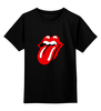 Заказать детскую футболку в Москве. Детская футболка классическая унисекс The Rolling Stones от coolmag - готовые дизайны и нанесение принтов.