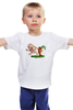 Заказать детскую футболку в Москве. Детская футболка классическая унисекс Злая морковка  от ПРИНТЫ ПЕЧАТЬ  - готовые дизайны и нанесение принтов.