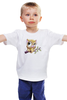 Заказать детскую футболку в Москве. Детская футболка классическая унисекс Сова   от ПРИНТЫ ПЕЧАТЬ  - готовые дизайны и нанесение принтов.