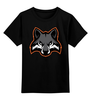 Заказать детскую футболку в Москве. Детская футболка классическая унисекс Wolf / Волк от crash - готовые дизайны и нанесение принтов.