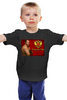 Заказать детскую футболку в Москве. Детская футболка классическая унисекс Фёдор Емельяненко от Leichenwagen - готовые дизайны и нанесение принтов.