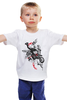 Заказать детскую футболку в Москве. Детская футболка классическая унисекс байкер от denis01001 - готовые дизайны и нанесение принтов.