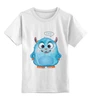 Заказать детскую футболку в Москве. Детская футболка классическая унисекс Монстр "Cool" от moonlana  - готовые дизайны и нанесение принтов.