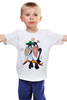 Заказать детскую футболку в Москве. Детская футболка классическая унисекс влюбленные от dachamacha - готовые дизайны и нанесение принтов.