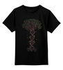 Заказать детскую футболку в Москве. Детская футболка классическая унисекс DNA Tree / Древо ДНК от crash - готовые дизайны и нанесение принтов.