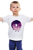 Заказать детскую футболку в Москве. Детская футболка классическая унисекс Космический Пончик (Space Donut) от coolmag - готовые дизайны и нанесение принтов.