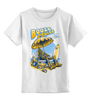 Заказать детскую футболку в Москве. Детская футболка классическая унисекс Booze Cruize от Leichenwagen - готовые дизайны и нанесение принтов.