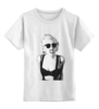 Заказать детскую футболку в Москве. Детская футболка классическая унисекс Lady Gaga от tatianany - готовые дизайны и нанесение принтов.