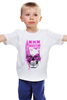 Заказать детскую футболку в Москве. Детская футболка классическая унисекс Хулиганка  от printshop - готовые дизайны и нанесение принтов.