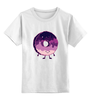 Заказать детскую футболку в Москве. Детская футболка классическая унисекс Космический Пончик (Space Donut) от coolmag - готовые дизайны и нанесение принтов.