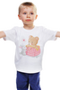 Заказать детскую футболку в Москве. Детская футболка классическая унисекс Медведь в сумке и зайчик от printeriumstore@gmail.com - готовые дизайны и нанесение принтов.