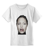 Заказать детскую футболку в Москве. Детская футболка классическая унисекс Angelina Jolie от Антон Величко - готовые дизайны и нанесение принтов.
