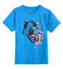 Заказать детскую футболку в Москве. Детская футболка классическая унисекс Лошадь от Ирина - готовые дизайны и нанесение принтов.