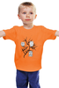 Заказать детскую футболку в Москве. Детская футболка классическая унисекс Owl's party от chemparparokke - готовые дизайны и нанесение принтов.