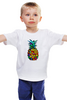 Заказать детскую футболку в Москве. Детская футболка классическая унисекс ANANAS COLOR от balden - готовые дизайны и нанесение принтов.