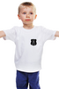Заказать детскую футболку в Москве. Детская футболка классическая унисекс Полиция от ZVER  - готовые дизайны и нанесение принтов.