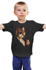Заказать детскую футболку в Москве. Детская футболка классическая унисекс Одноглазый волк от printik - готовые дизайны и нанесение принтов.