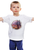 Заказать детскую футболку в Москве. Детская футболка классическая унисекс Закат. от Eva De Peron.  - готовые дизайны и нанесение принтов.