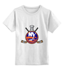 Заказать детскую футболку в Москве. Детская футболка классическая унисекс Нью-Йорк Айлендерс  от kspsshop - готовые дизайны и нанесение принтов.