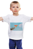 Заказать детскую футболку в Москве. Детская футболка классическая унисекс Лето  от FireFoxa - готовые дизайны и нанесение принтов.