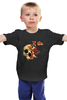Заказать детскую футболку в Москве. Детская футболка классическая унисекс Осенний череп от skynatural - готовые дизайны и нанесение принтов.