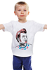 Заказать детскую футболку в Москве. Детская футболка классическая унисекс хипстерская от monster66 - готовые дизайны и нанесение принтов.