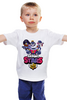 Заказать детскую футболку в Москве. Детская футболка классическая унисекс Brawl Stars от vista12761@rambler.ru - готовые дизайны и нанесение принтов.