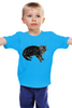 Заказать детскую футболку в Москве. Детская футболка классическая унисекс Котик от BAD OWL - готовые дизайны и нанесение принтов.