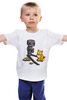 Заказать детскую футболку в Москве. Детская футболка классическая унисекс Эндермен и Котик от MariYang  - готовые дизайны и нанесение принтов.