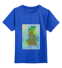 Заказать детскую футболку в Москве. Детская футболка классическая унисекс Мать -Земля от Mulan  - готовые дизайны и нанесение принтов.