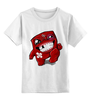 Заказать детскую футболку в Москве. Детская футболка классическая унисекс Super Meat Boy от YellowCloverShop - готовые дизайны и нанесение принтов.