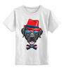 Заказать детскую футболку в Москве. Детская футболка классическая унисекс Собака в образе от balden - готовые дизайны и нанесение принтов.