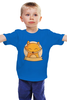 Заказать детскую футболку в Москве. Детская футболка классическая унисекс Спящий лисёнок от svetlanas - готовые дизайны и нанесение принтов.