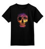 Заказать детскую футболку в Москве. Детская футболка классическая унисекс Skull Style от balden - готовые дизайны и нанесение принтов.