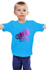Заказать детскую футболку в Москве. Детская футболка классическая унисекс Велосипедисты от ПРИНТЫ ПЕЧАТЬ  - готовые дизайны и нанесение принтов.