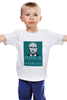 Заказать детскую футболку в Москве. Детская футболка классическая унисекс Владимир Владимирович Путин 2 от Никита Серов - готовые дизайны и нанесение принтов.